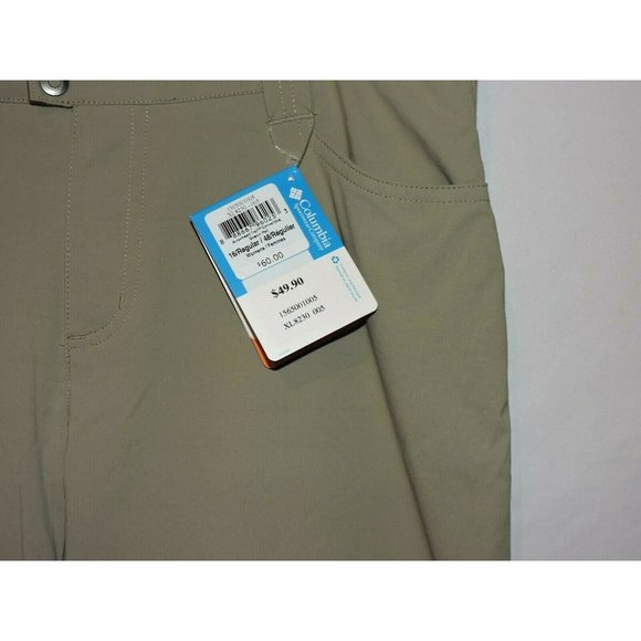 Columbia Arrowhead Trail II Stretch Convertible Pants Hiking Outdoors Active 16 - Picture 2 of 6